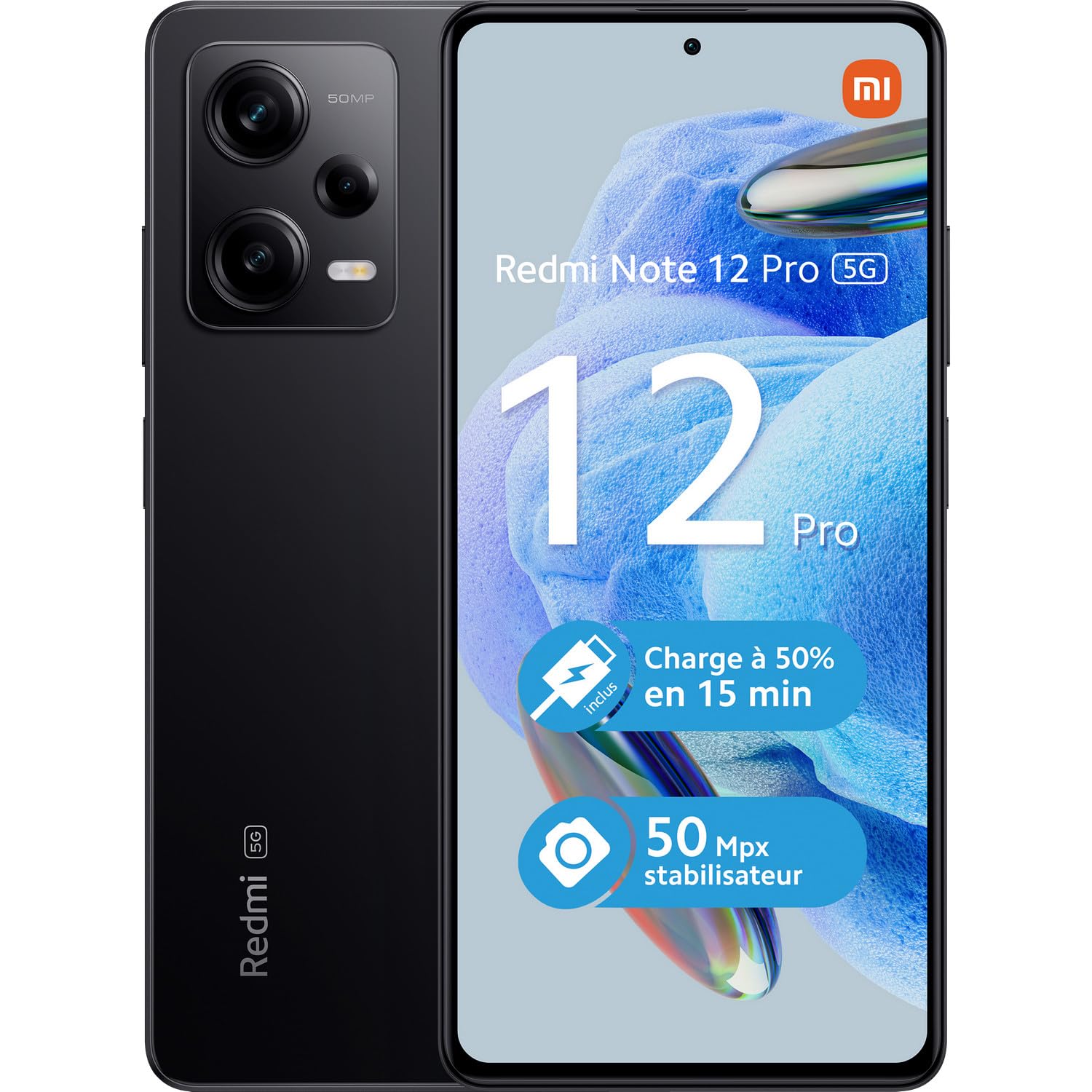 Smartphone Xiaomi Note 12 Pro 5G Black 6,67" 6 GB RAM 128 GB