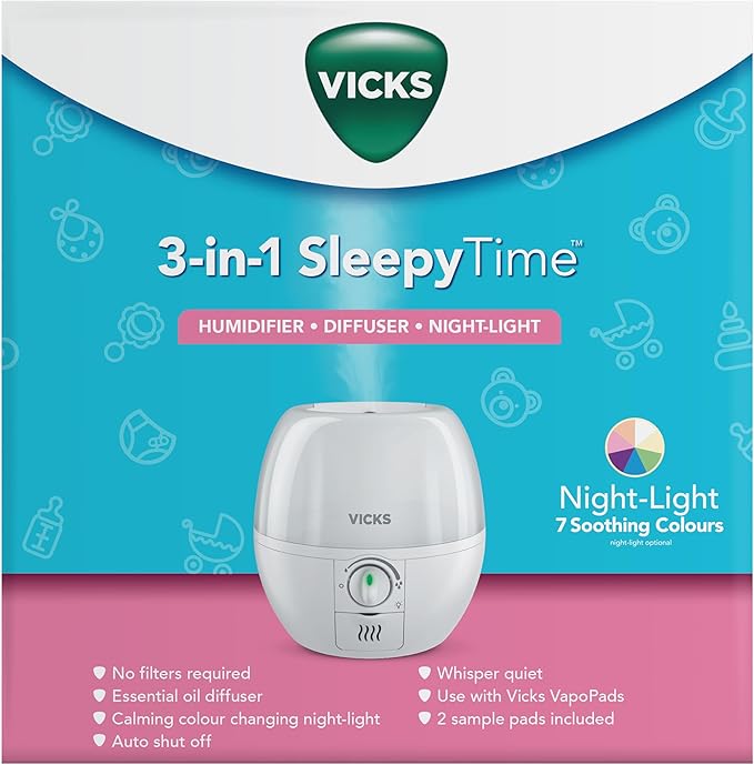 Vicks 3 in 1 Sleepytime Humidifier