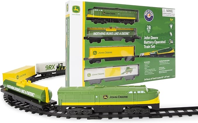 John Deere Mini Diesel Train Set