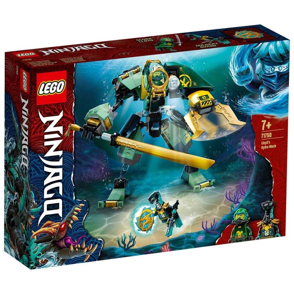 LEGO Ninjago Lloyds Hydro Mech 71750 Building Kit, Underwater Playse