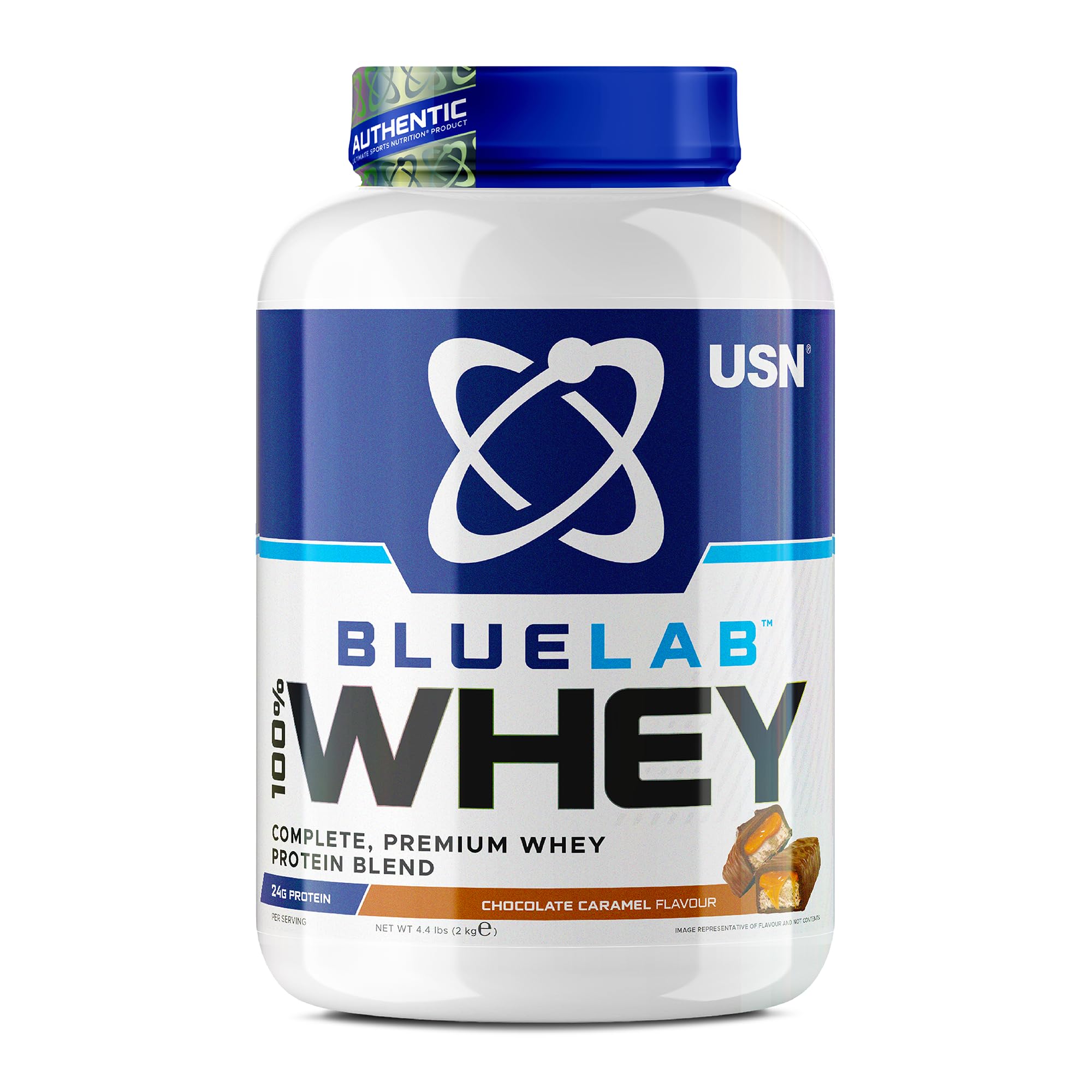 USN Blue Lab Whey - 908 G - Caramel Chocolate