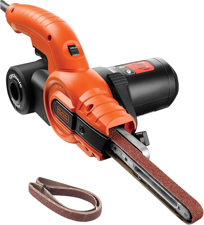 Black & Decker 350W Powerfile Belt Sander With Accessories
