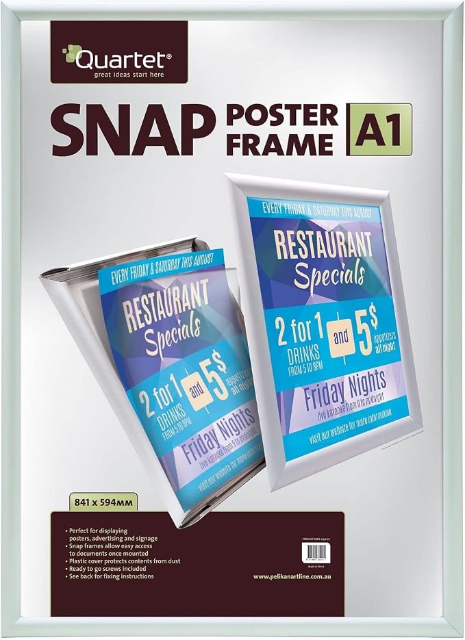 Quartet 0332170 Instant Poster Frame A1 25 mm