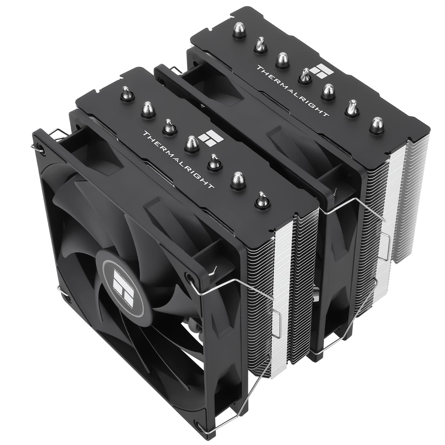 Thermalright PS120SE ARGB CPU Air Cooler, 7 Heat Pipes CPU Cooler,Dual 120mm TL-C12B-S V2 PWM Fan, AGHP 4.0 Technilogy, S-FDB Bearing, For AMD AM4