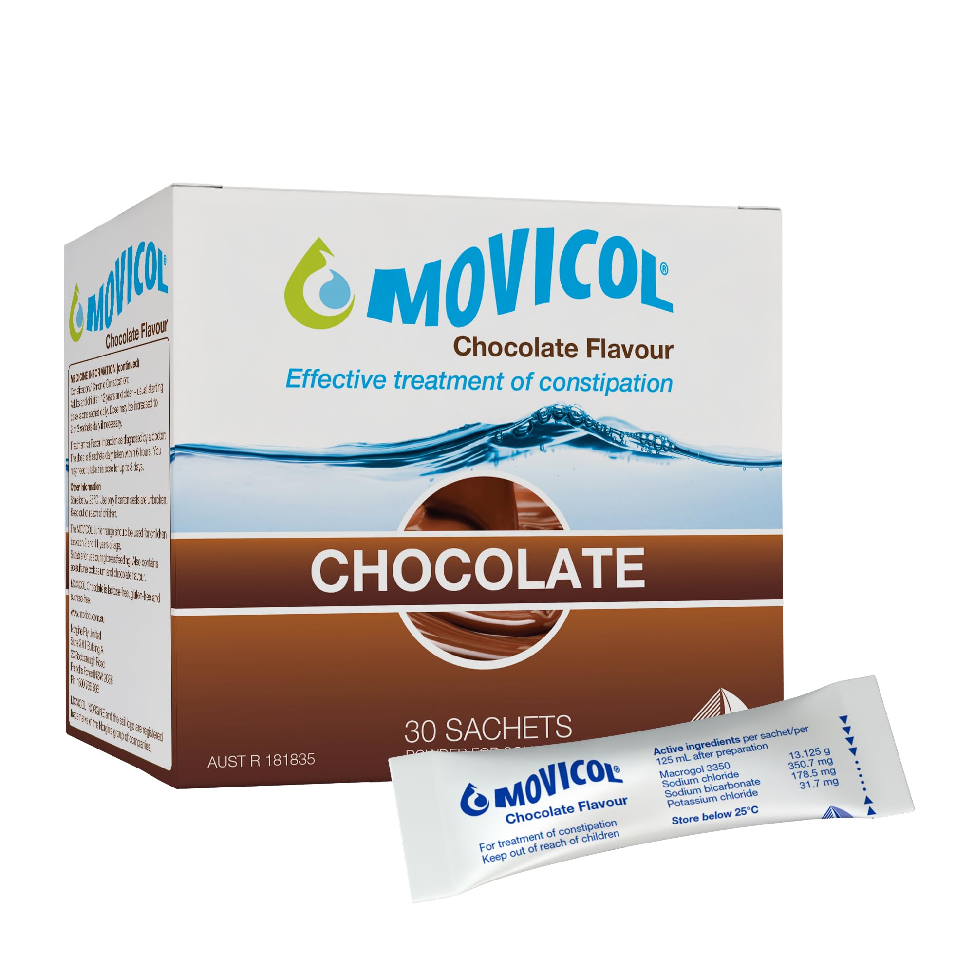 Movicol Powder Chocolate 30 Sachets