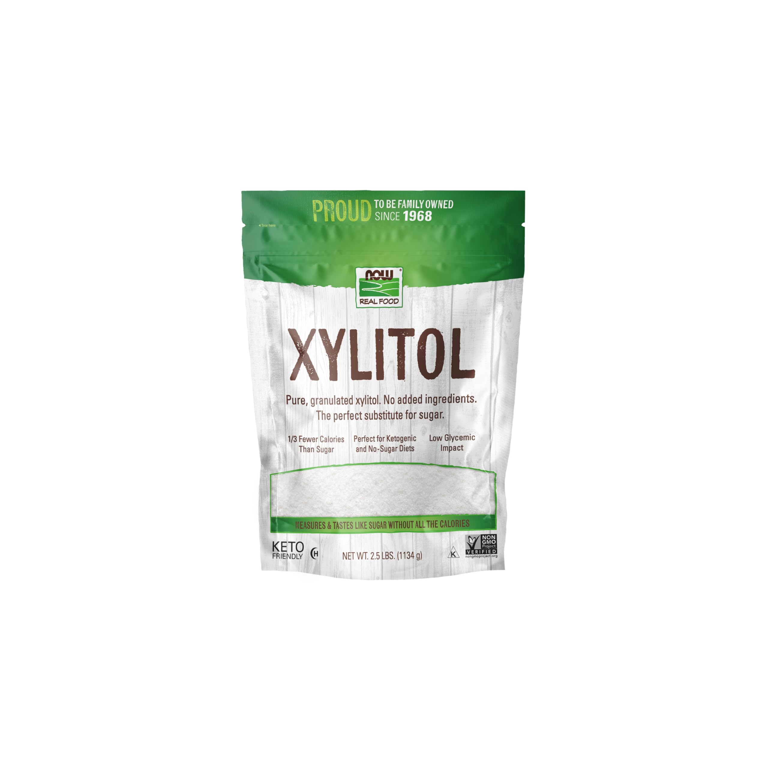 Now Foods Xylitol - 2.5 lb bag