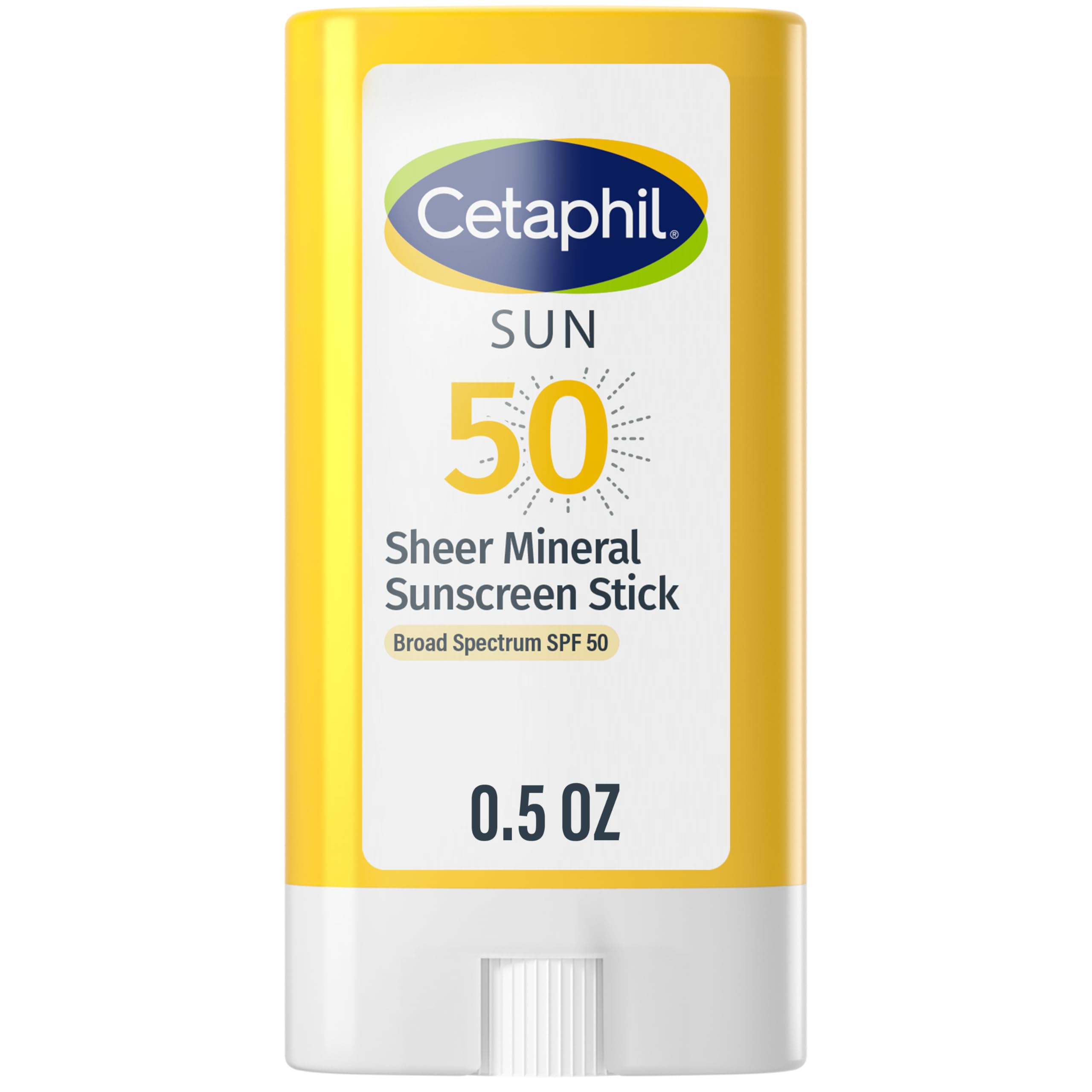 Cetaphil Sheer Mineral Sunscreen Stick SPF 50 0.5 oz