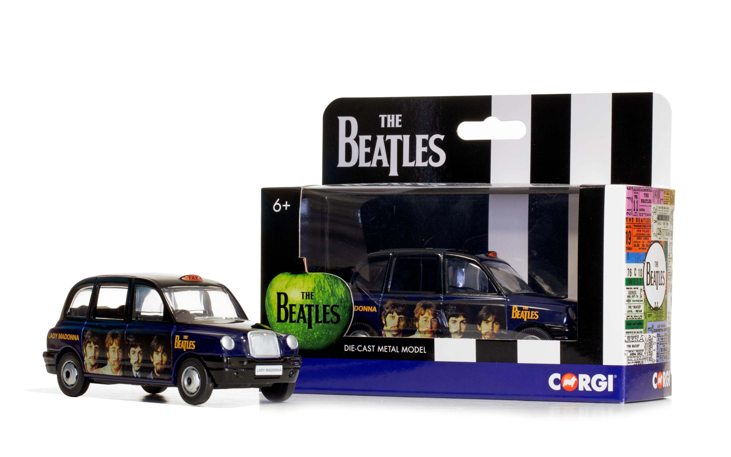 Corgi The Beatles London Taxi 'Lady Madonna' Diecast Model