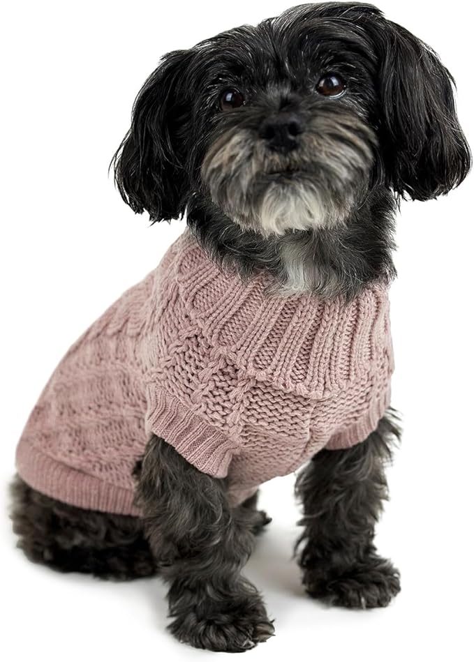 Huskimo Frenchknit Jumper - 40cm - Rose Pink