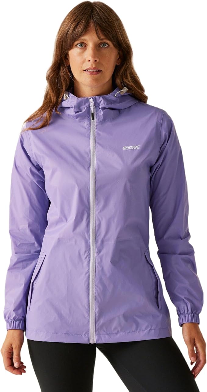 Regatta Womens Pack It III Waterproof Jacket, Size 8, Black