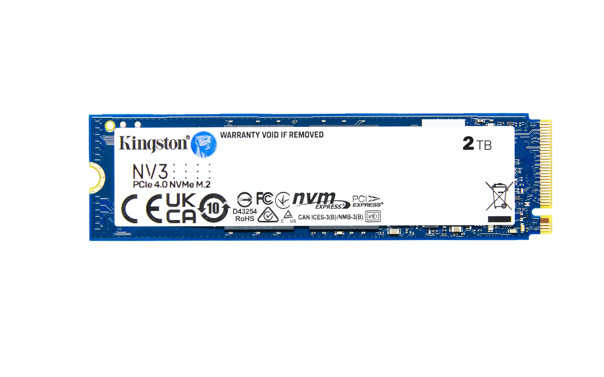 Kingston 2TB NV3 PCIe 4.0 NVMe M.2 SSD