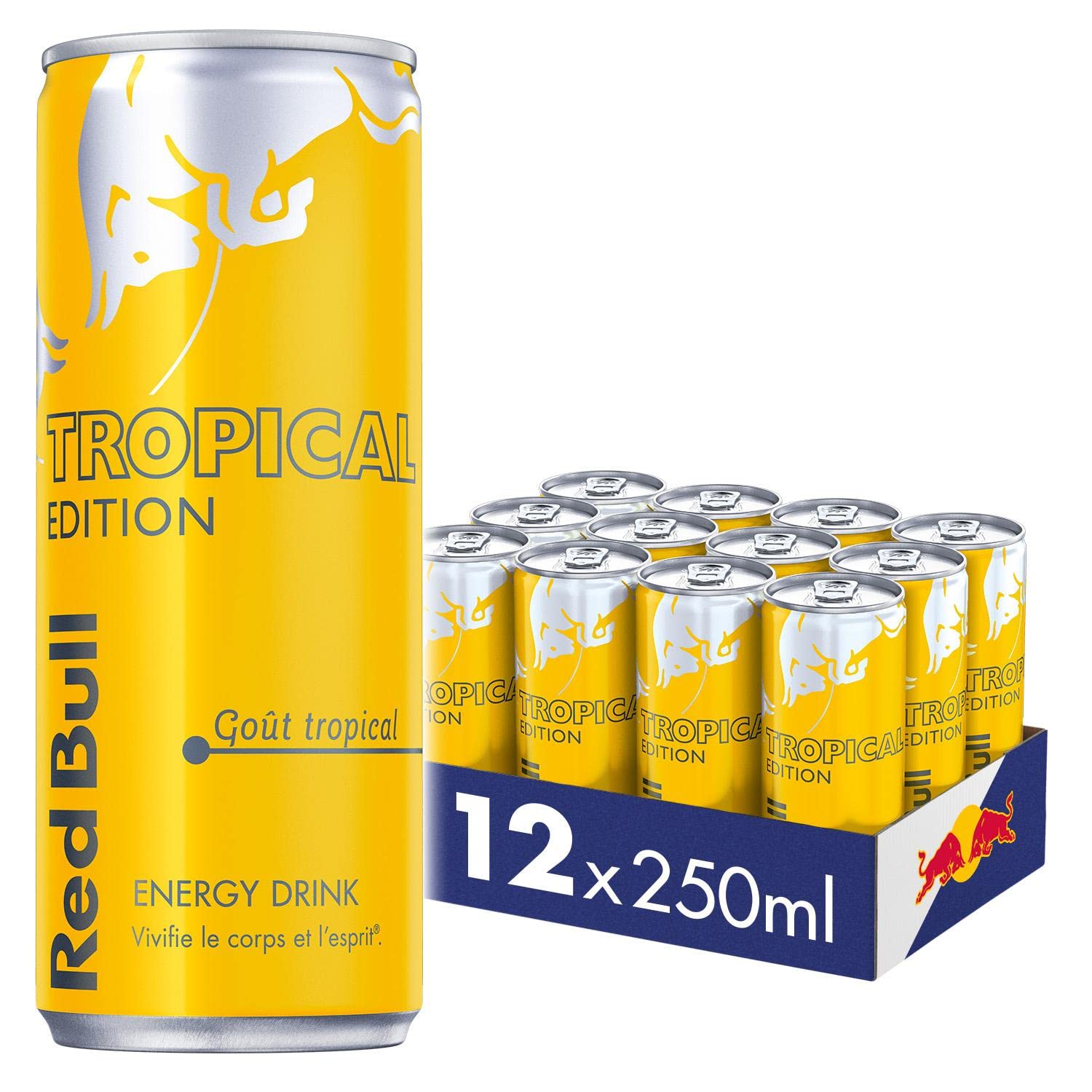 Red Bull Tropical Energy Drink 250ml 12 Pack