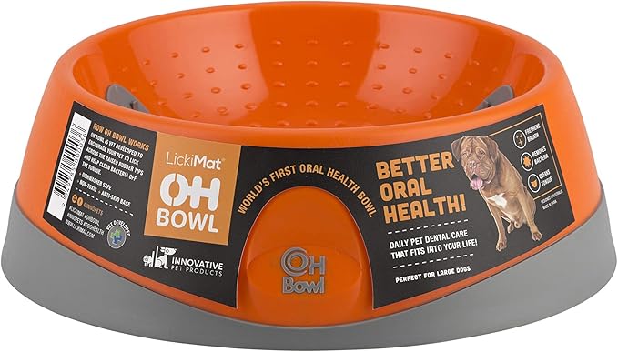 Oh Bowl for Dogs Large / Orange