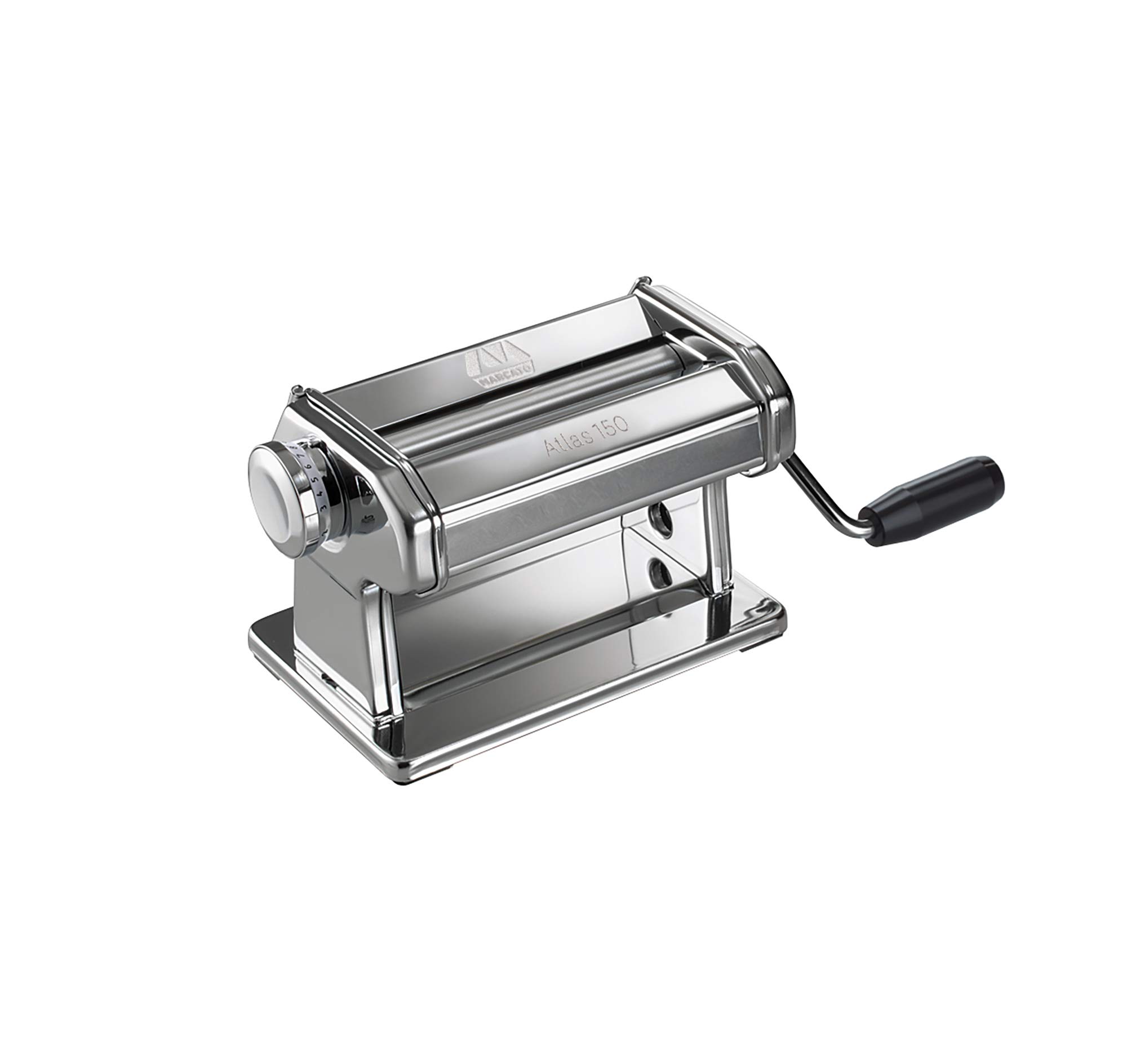 Marcato Atlas Pasta Machine Wide Pasta Roller, 180mm Extra Wide Roller Stainless
