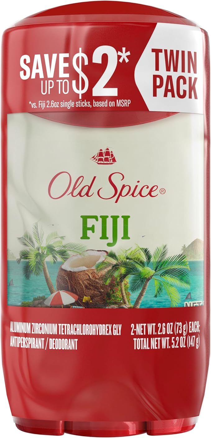 Old Spice Fresh Collection Deodorant Stick Fiji - 3 oz