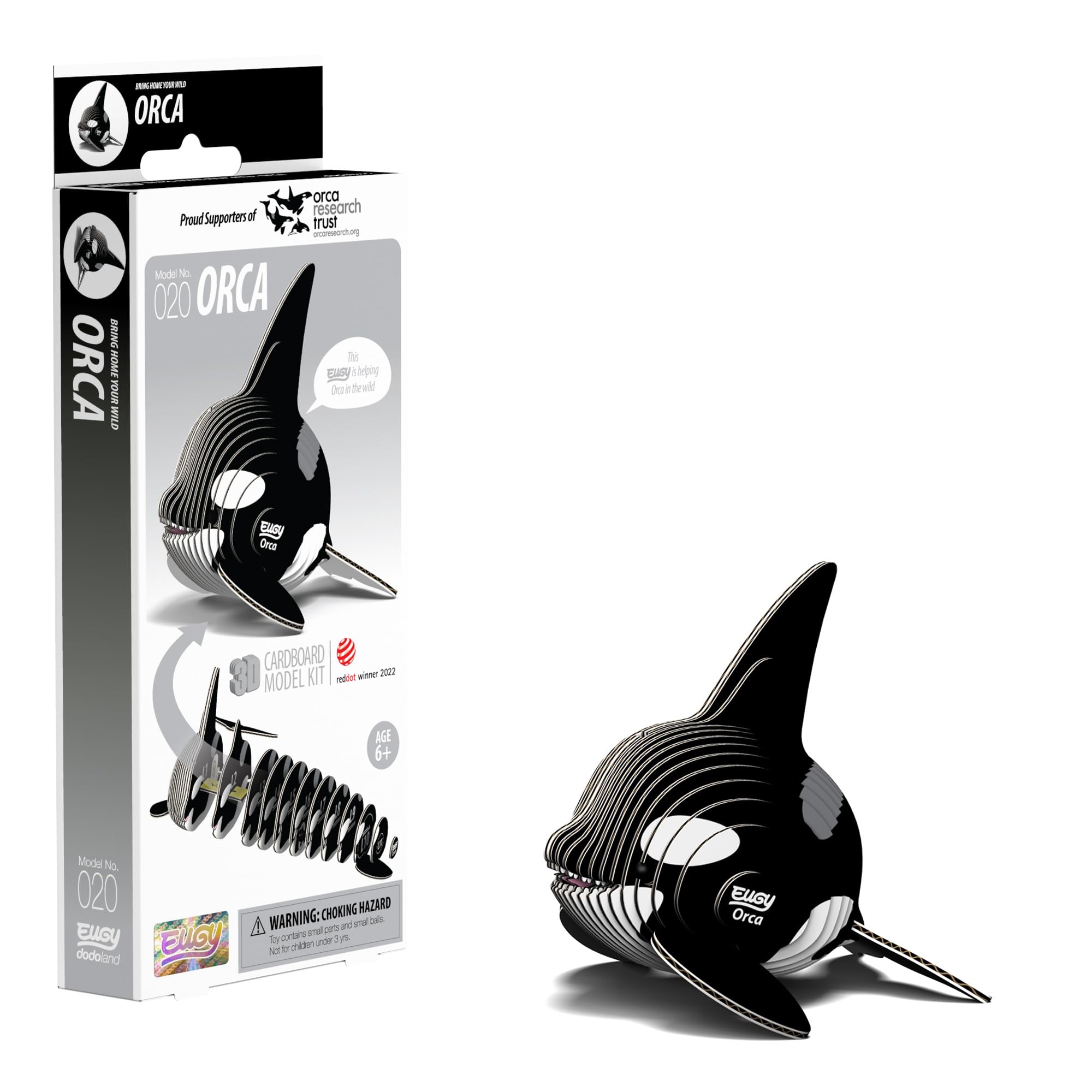 Eugy Orca 3D Craft Kit