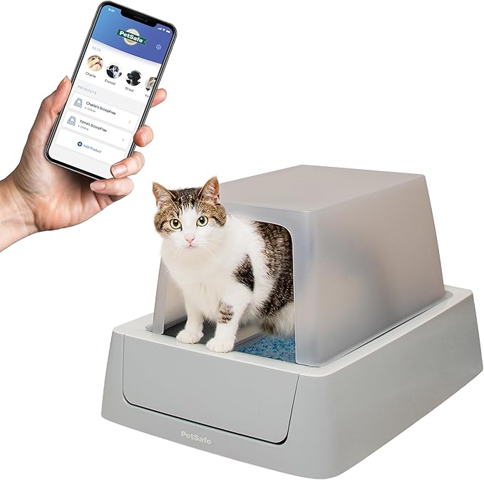 PetSafe ScoopFree, the connected cat litter with automatic cleaning