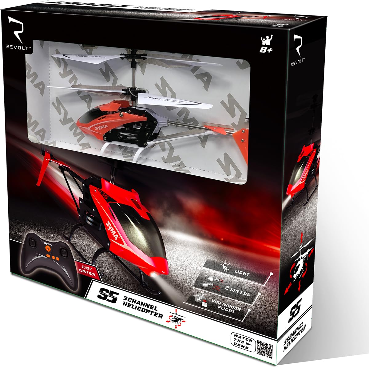 Revolt Radio Control Airwolf Helicopter with Auto Hover
