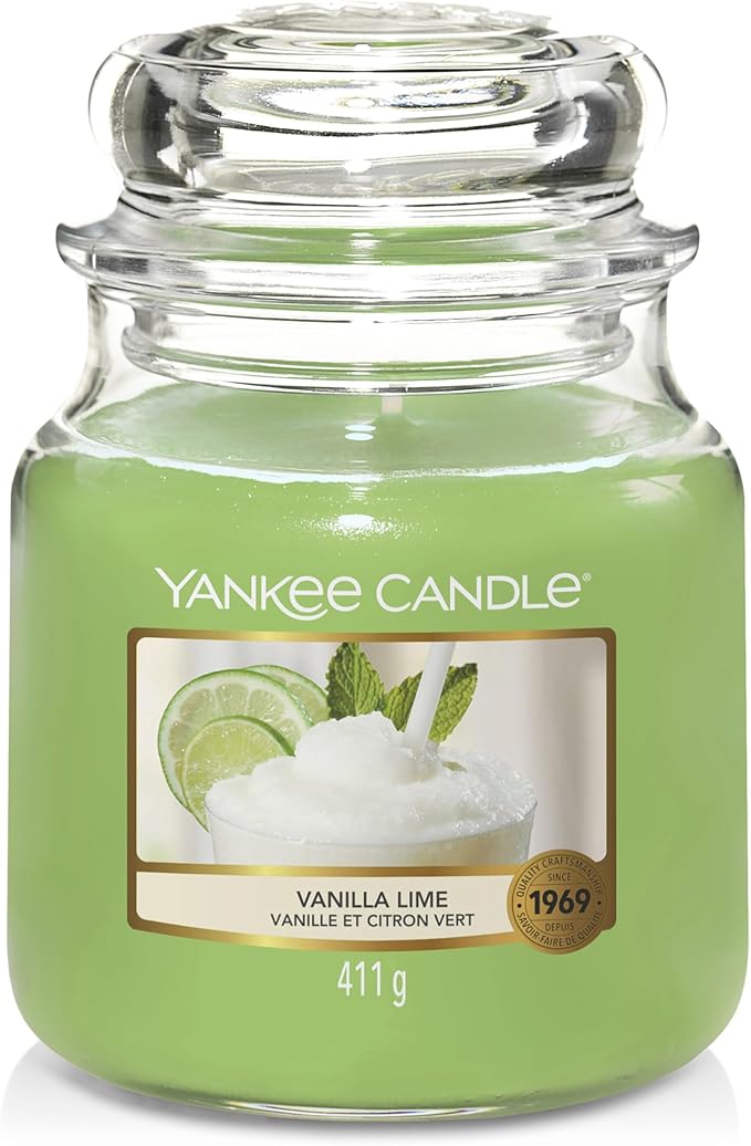 Yankee Candle Vanilla Lime Medium Jar Candle