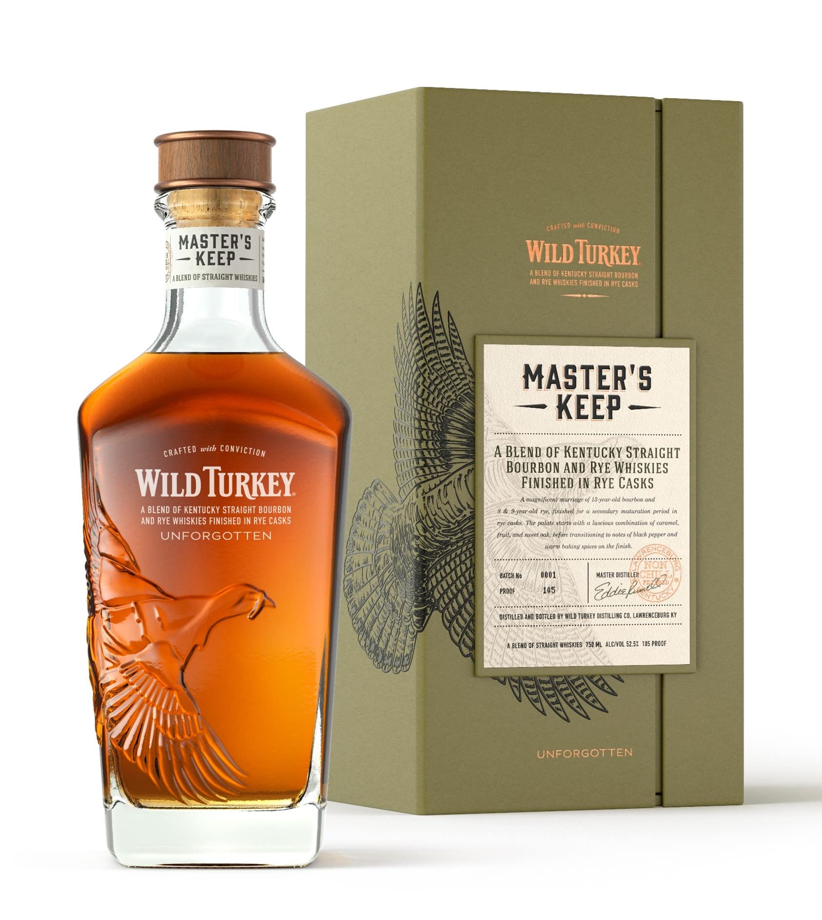 Wild Turkey Masters Keep Unforgotten Bourbon 700ml