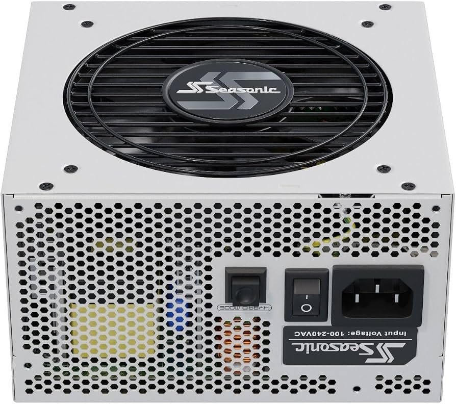 Seasonic Focus GX-850 Gold Modular 850W Power Supply White