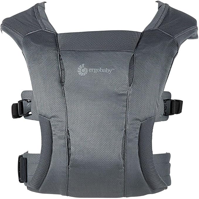 Ergobaby Embrace Soft Air Mesh Newborn Baby Carrier - Washed Black