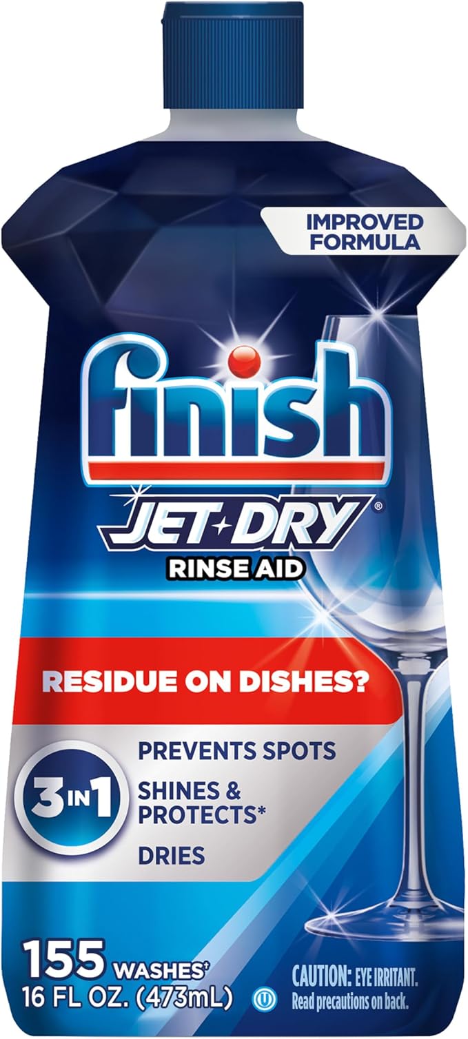 Finish Jet-Dry Dishwasher Rinse Agent & Drying Agent, 16 fl oz Bottle