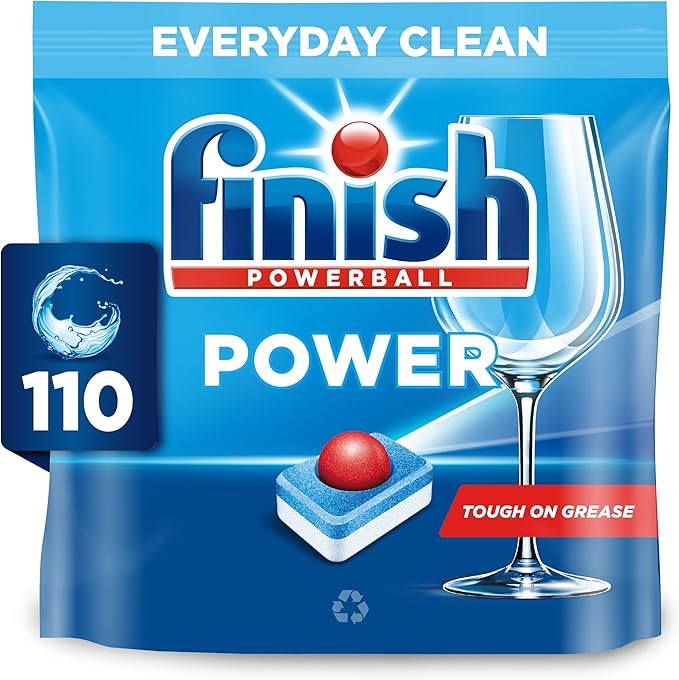 Finish Powerball Power All in One Dishwashing Tablets 110's