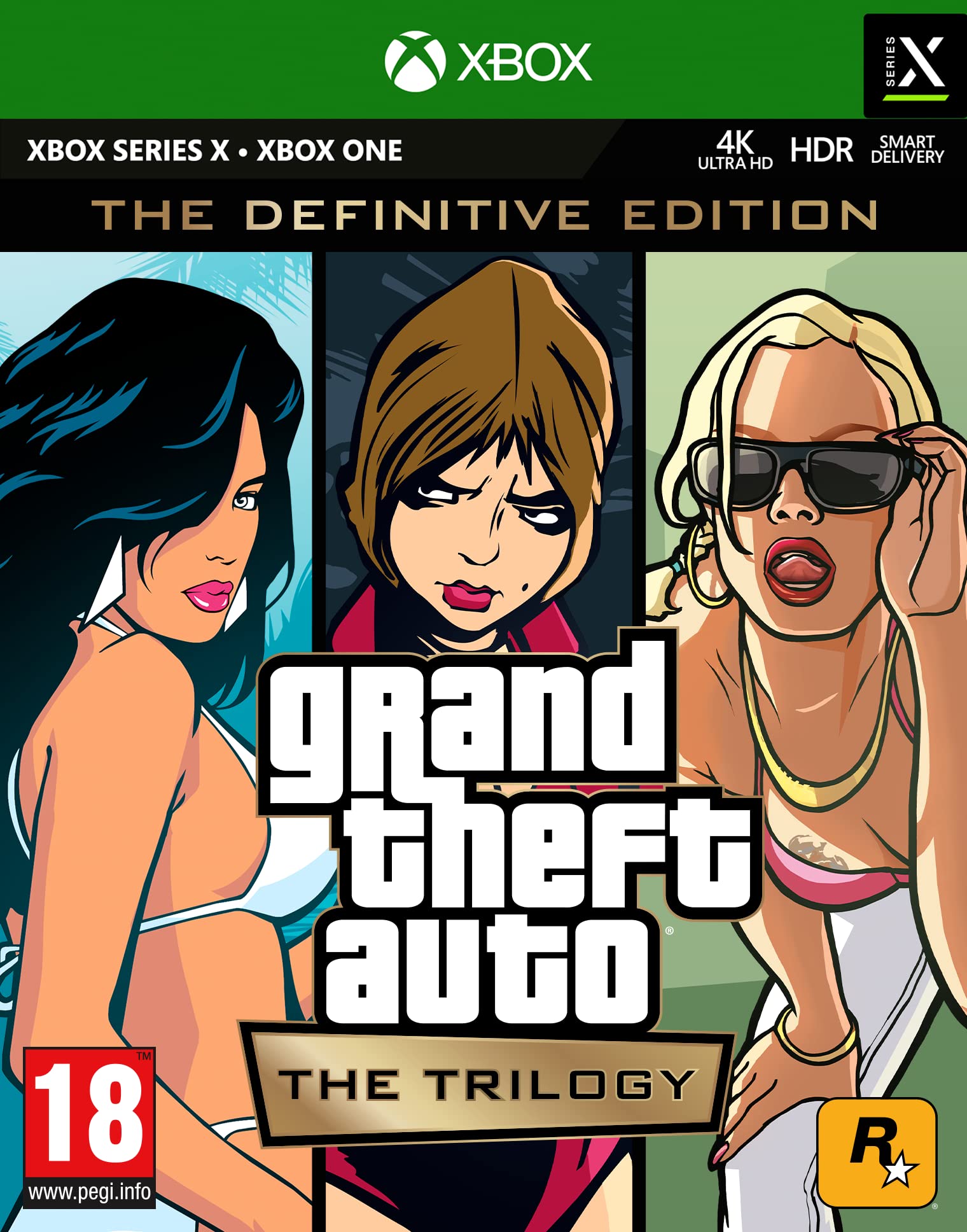 Grand Theft Auto: The Trilogy Definitive Edition (Xbox Series x & One)
