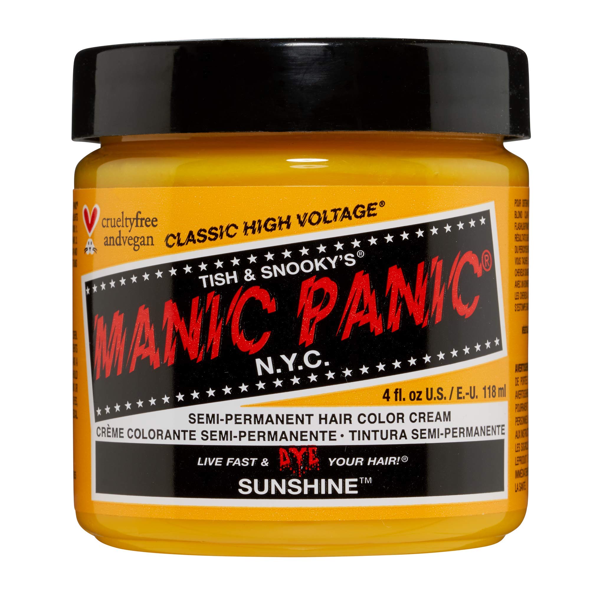 Manic Panic Hair Color Sunshine 118ml
