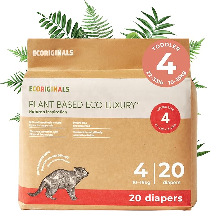 Ecoriginals Eco Nappies - Toddler - 22 Pack