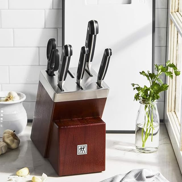 Zwilling J.A. HENCKELS Knife Set Seven-piece Self-Sharpening Knife Block One-Size