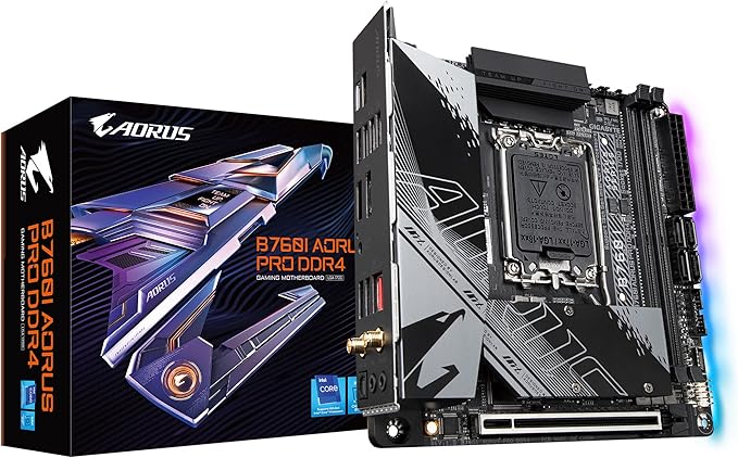 Gigabyte B760I AORUS Pro DDR4 Mini-ITX Motherboard