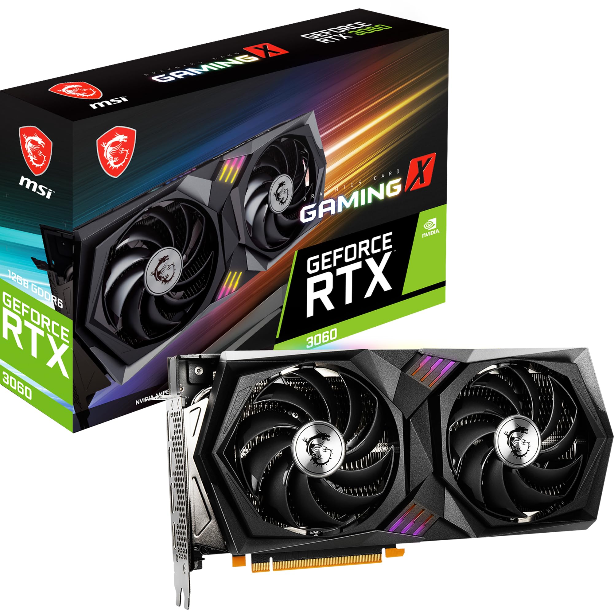 MSI GeForce RTX 3060 Gaming x 12G Graphics Card