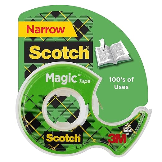 Scotch Magic Tape 1/2 in. W x 800 in. Paper