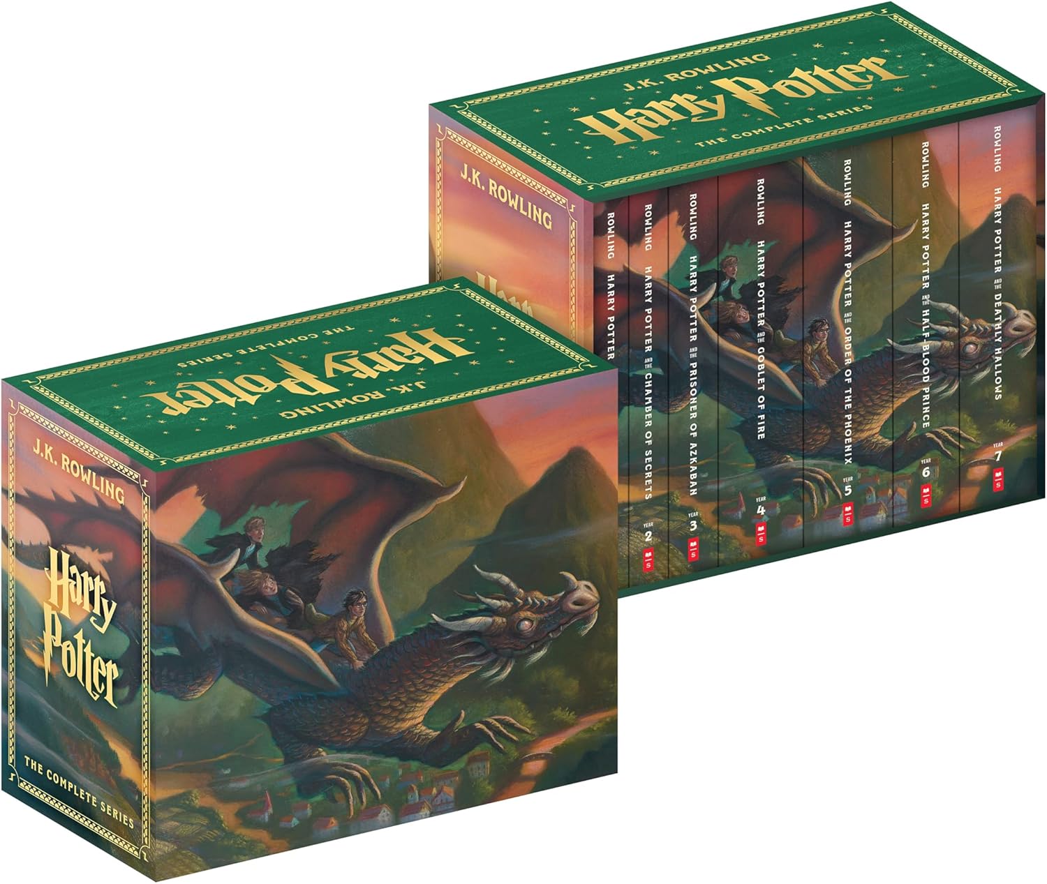 Harry Potter Paperback Boxed Set, Books 1-7
