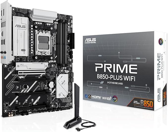 Asus Prime B850-PLUS WiFi Motherboard Silver