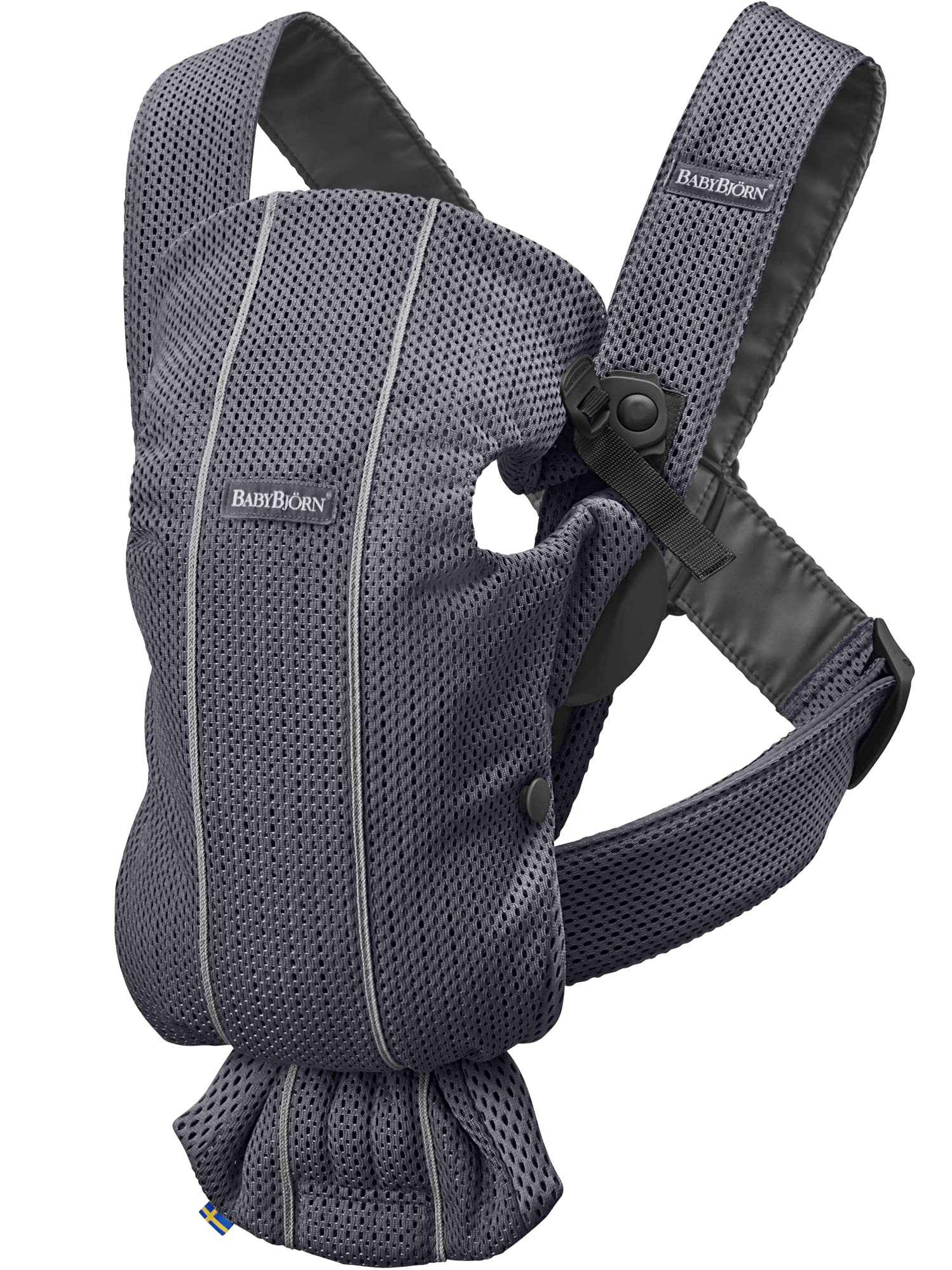 BabyBjörn Baby Carrier Mini, 3D Mesh, Anthracite