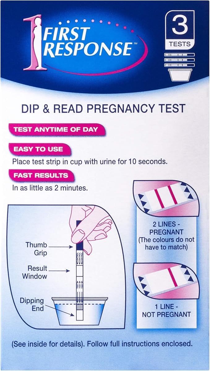 First Response Dip & Read Pregnancy Test 1 Pack