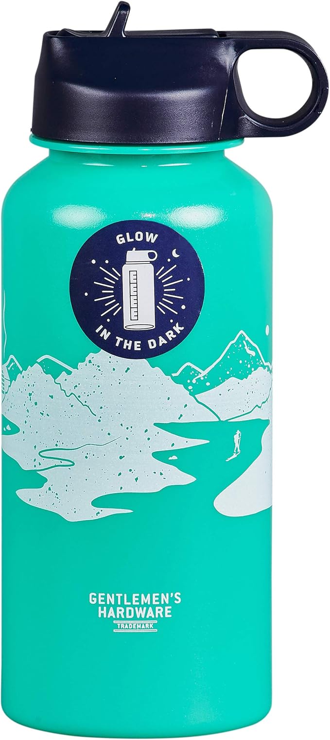 Designworks Ink - 1 Litre Glow In The Dark Water Bottle