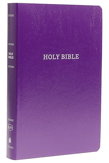 KJV Holy Bible: Gift and Award, Blue Leather-Look, Red Letter, Comfort Print: King James Version