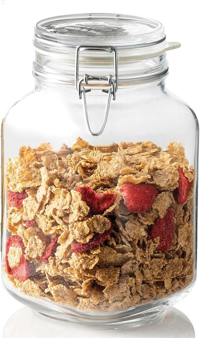 Bormioli Rocco Rococo Fido Jar with Clip Lid