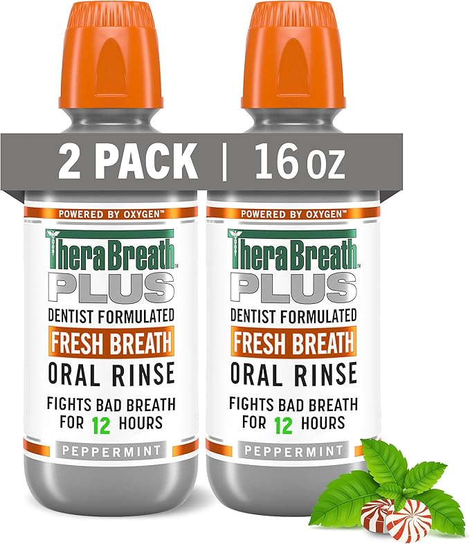 TheraBreath Plus Oral Rinse (Extra Strength)