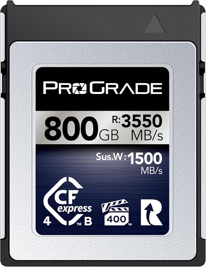 ProGrade Digital 800GB CFexpress 4.0 Type B Iridium Memory Card (2-Pack)