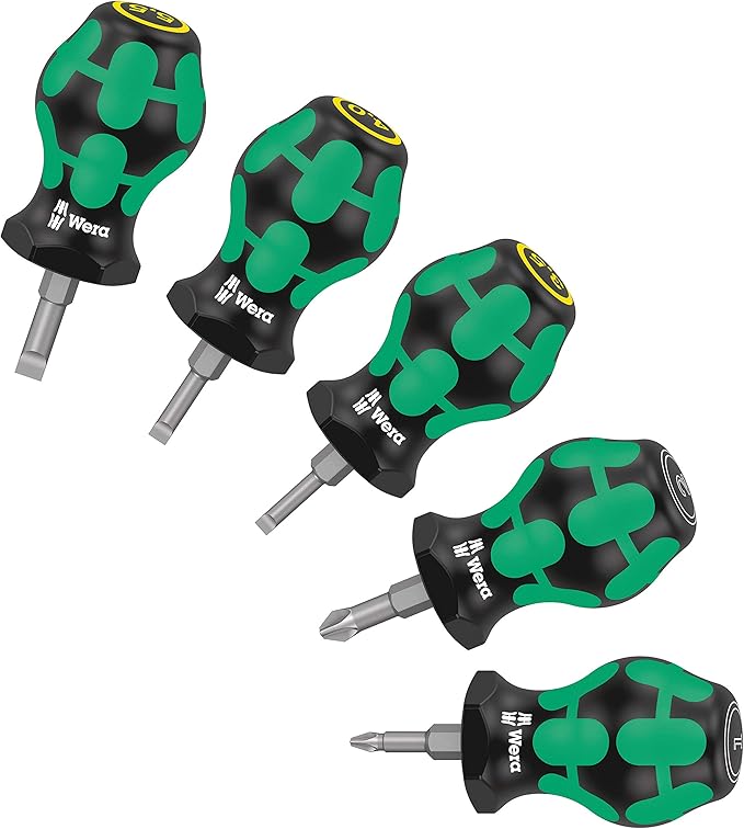 Wera 05008871001 Stubby 2 Screwdriver Set