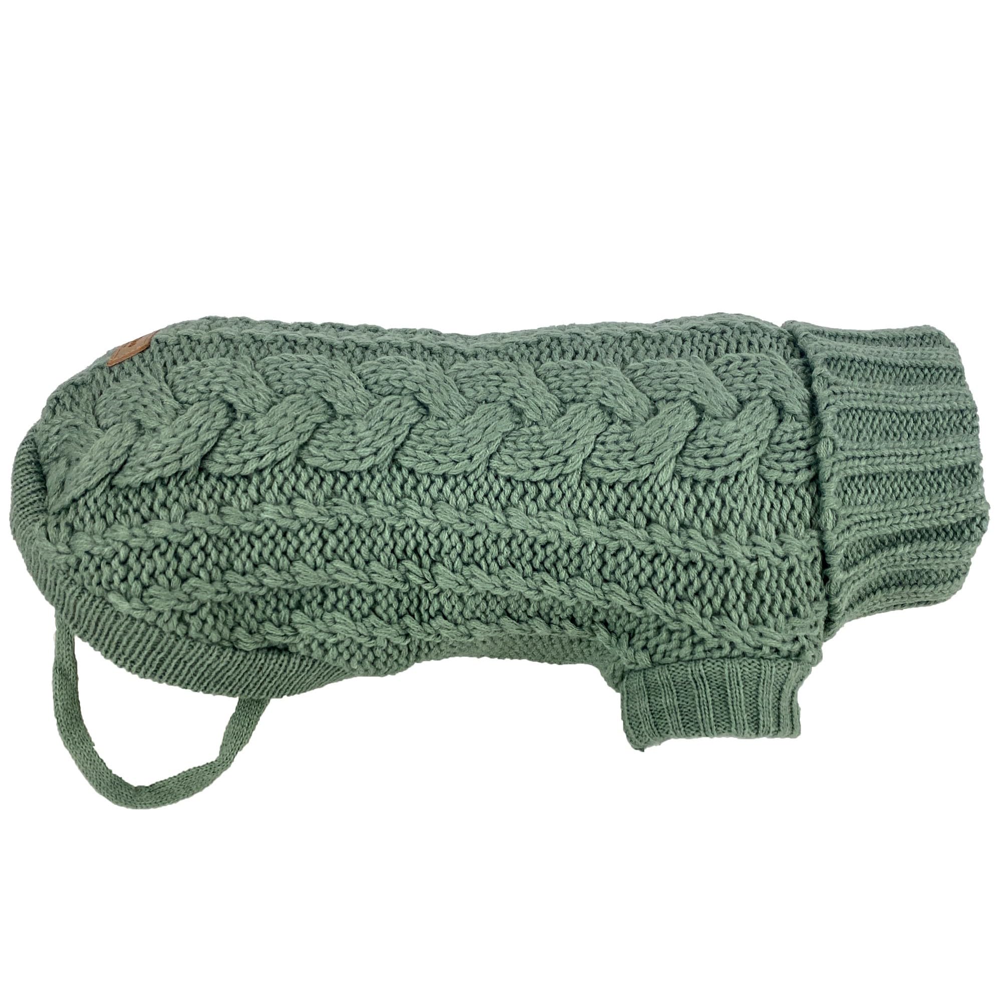 Huskimo Frenchknit Jumper - 40cm - Eucalyptus