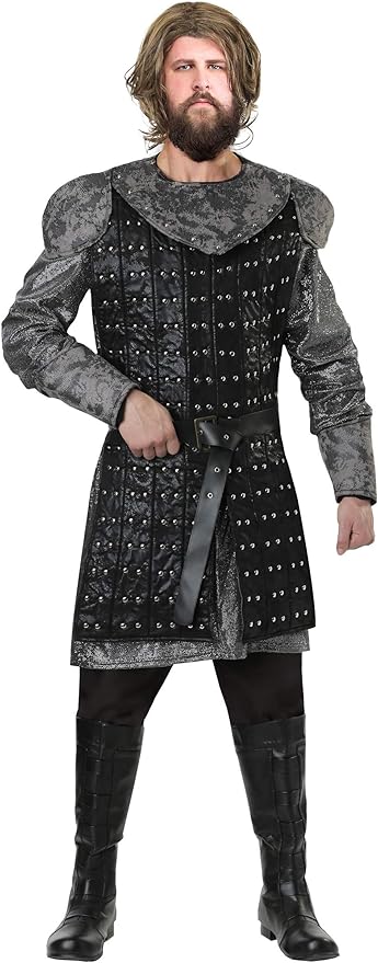 Wolf Warrior Men's Costume | Adult | Mens | black/gray | M | Fun Costumes