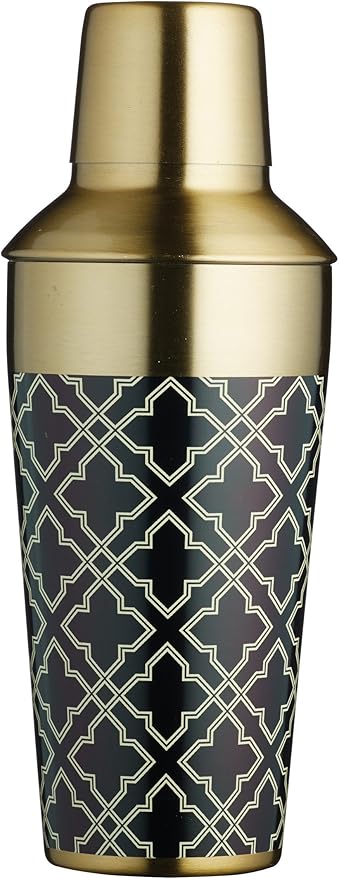 BarCraft Art Deco Cocktail Shaker 650ml