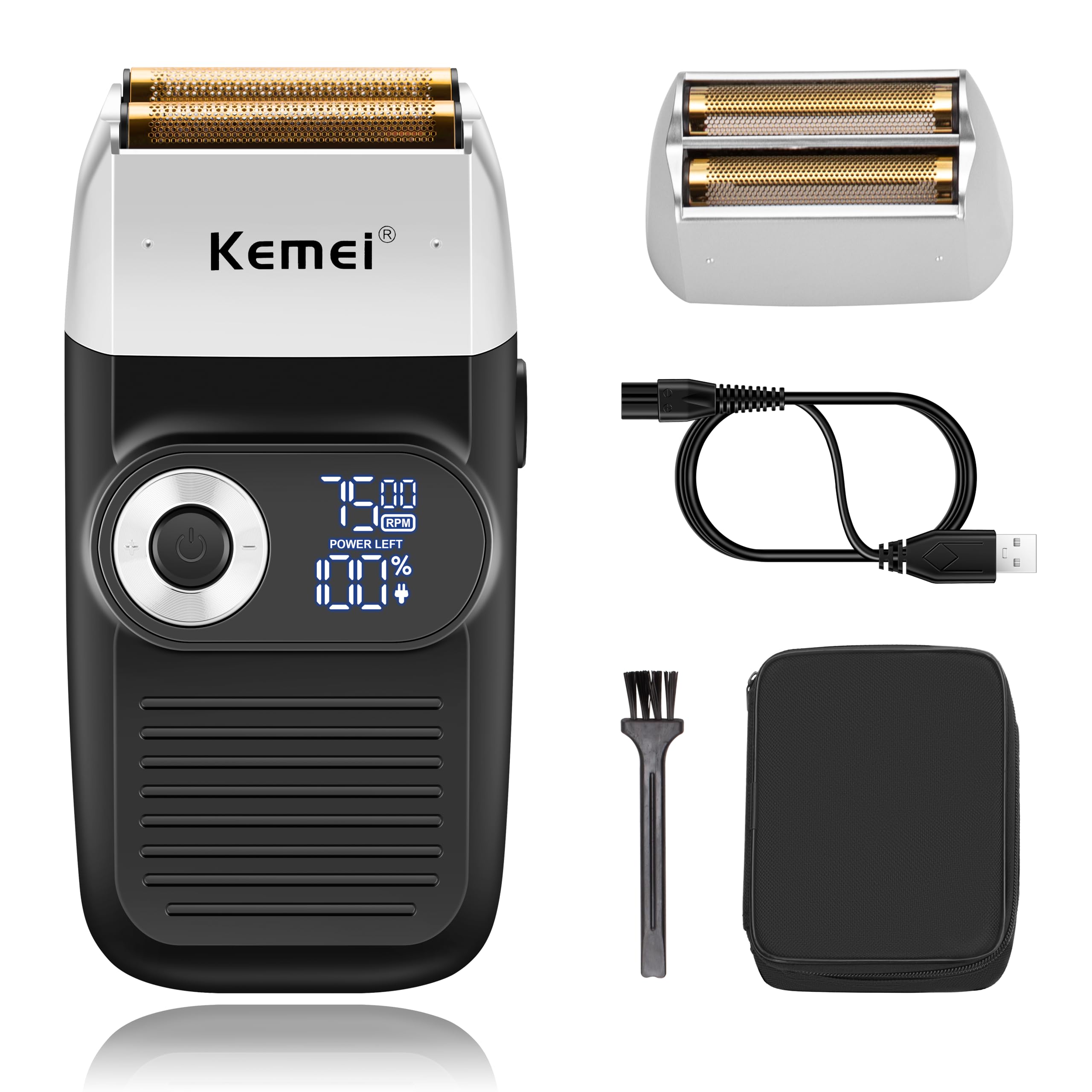 Kemei Foil Professional Electric Shaver For Men