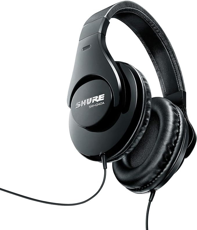 Shure SRH240A-BK Professional Quality Headphones